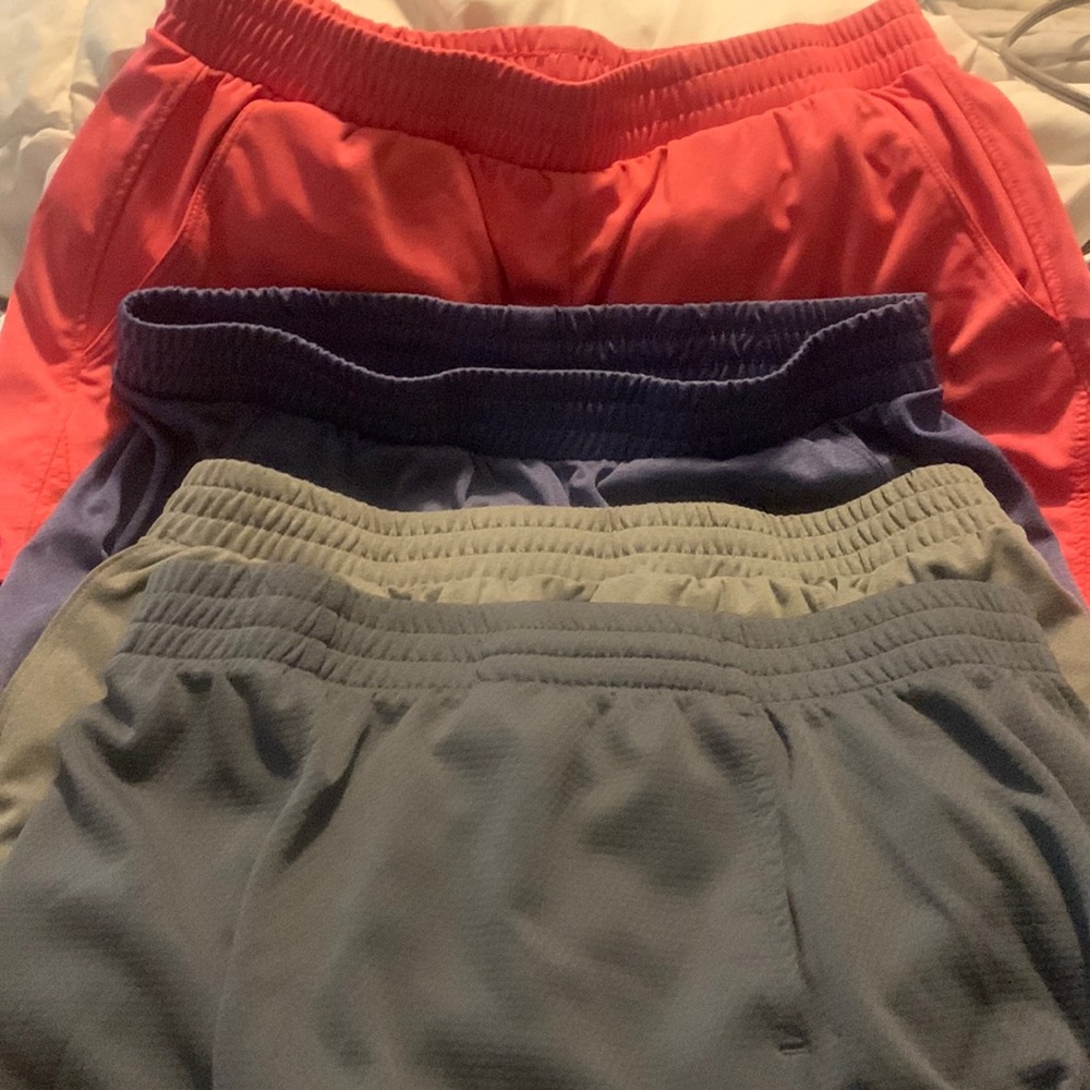 4 pairs of 14-16 sized athletic shorts